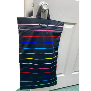 Buy rainbow-stripe RagaBabe Large Hanging Diaper Laundry Bags
