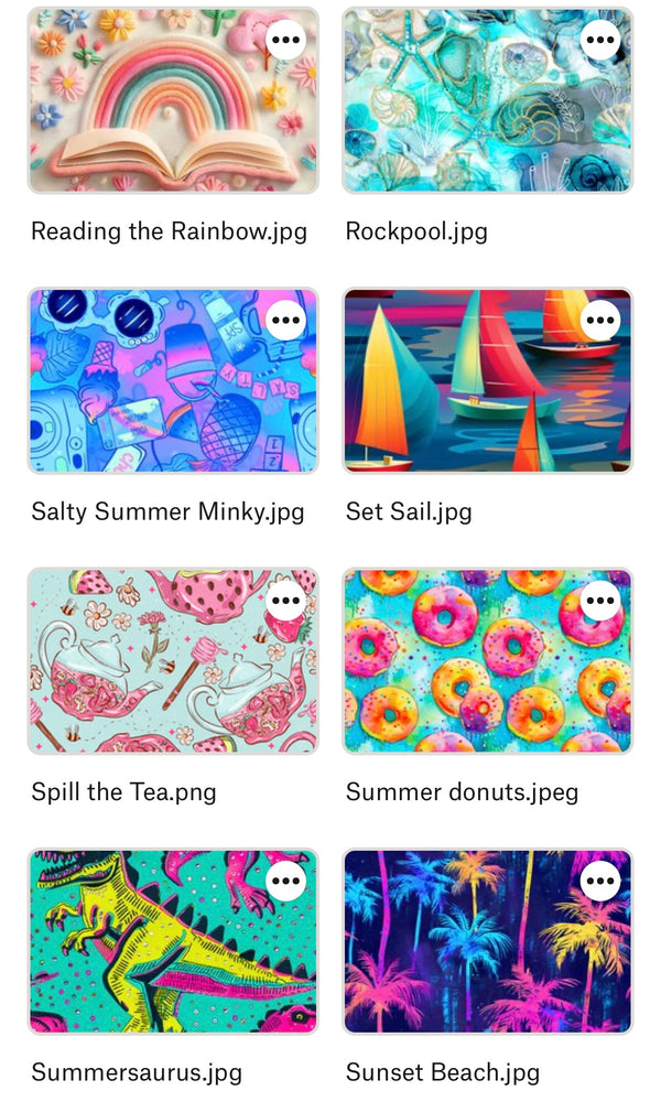 Limited Customer Print Spots ROUND 2