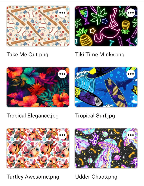 Limited Customer Print Spots ROUND 2