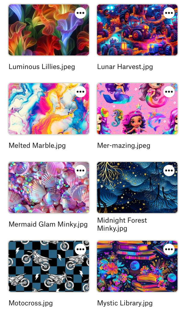 Limited Customer Print Spots ROUND 2