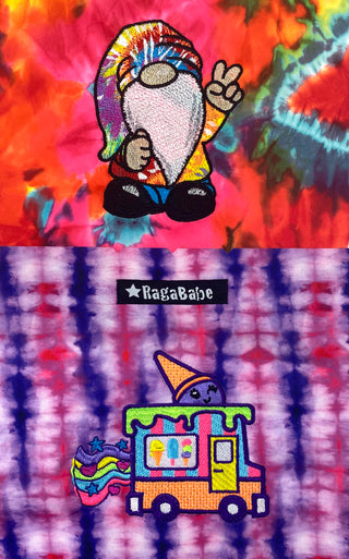 Ice Cream Truck and Tie Dye Gnome Grab Bag Stocking