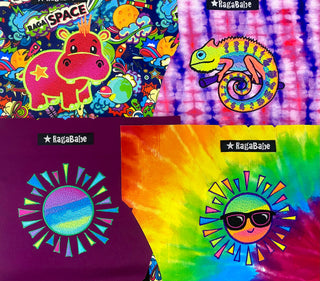Hippos, Chameleons and Suns Custom Stocking