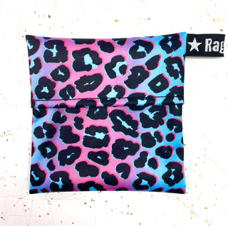 Buy cotton-candy-leopard Pocket Bags