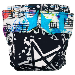 Buy grunge-monsters-v RagaBabe Newborn All-In-One Cloth Diapers