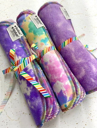 Buy purples-pastels-tie-dye-pack Cloth UN-Paper Towels
