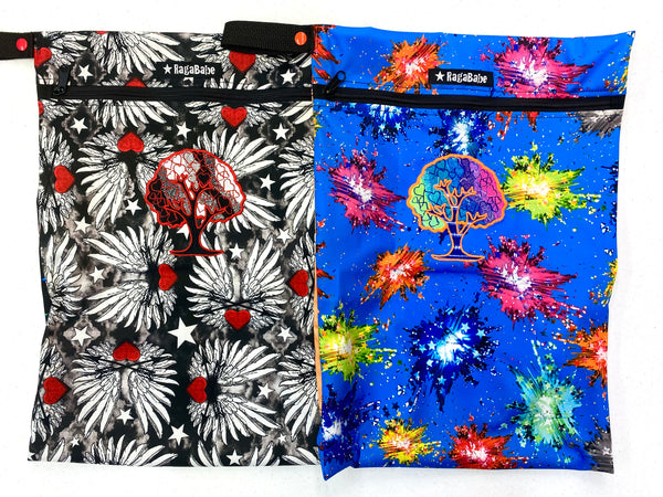 Embroidered MEDIUM and SMALL Wet Bags