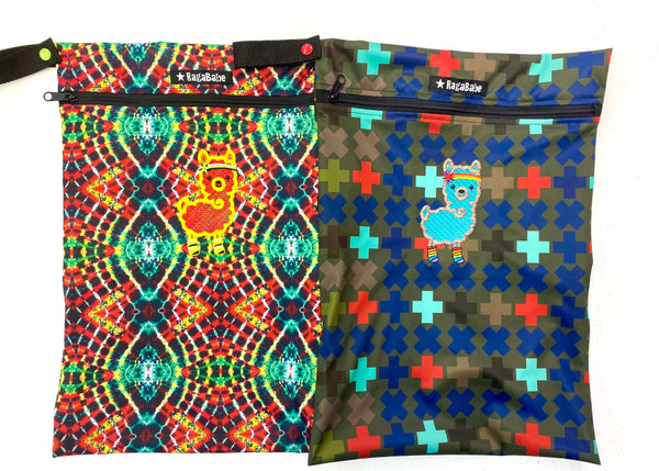 Embroidered MEDIUM and SMALL Wet Bags