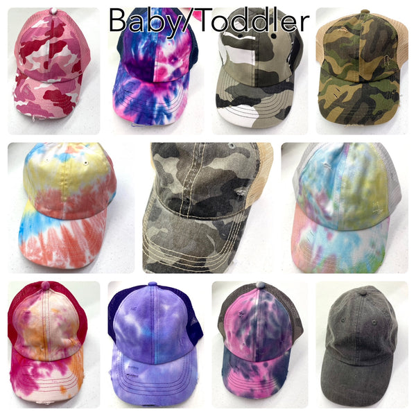Embroidered Cap and Bucket Hat Stocking