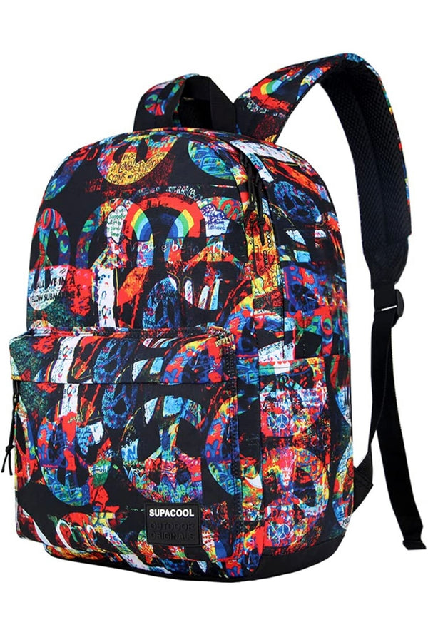 Embroidered Backpack/Diaper Bag