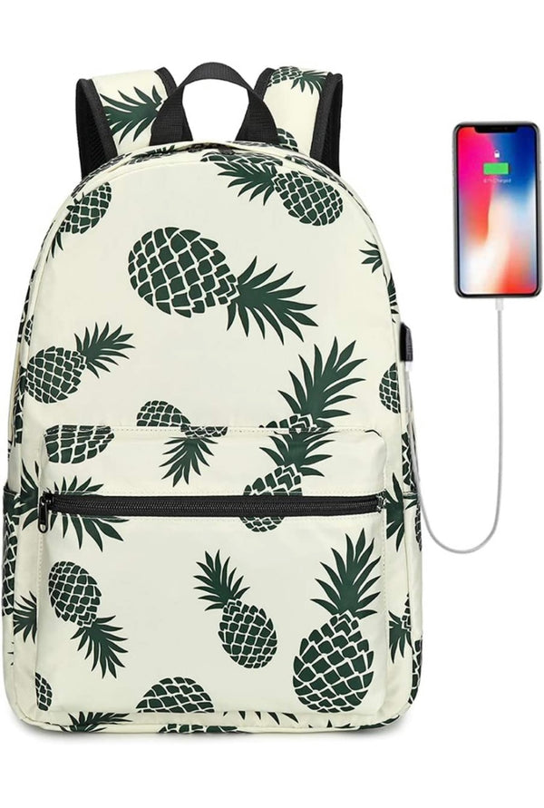 Embroidered Backpack/Diaper Bag