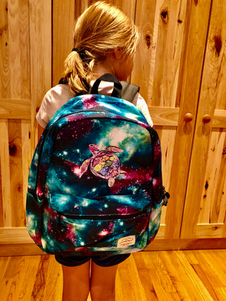 Embroidered Backpack/Diaper Bag