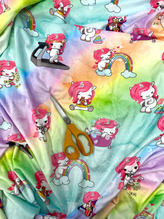 Buy snacking-unicorns-oversized-ready-to-ship Squish Minky