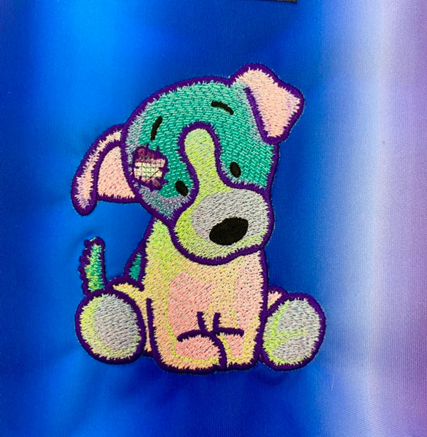 RagaRob, Otters and Patchy Puppy Custom Stocking