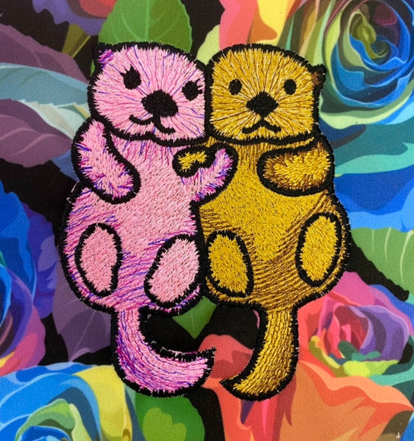 RagaRob, Otters and Patchy Puppy Custom Stocking