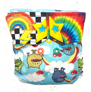 Buy monster-crush RagaBabe Newborn All-In-One Cloth Diapers