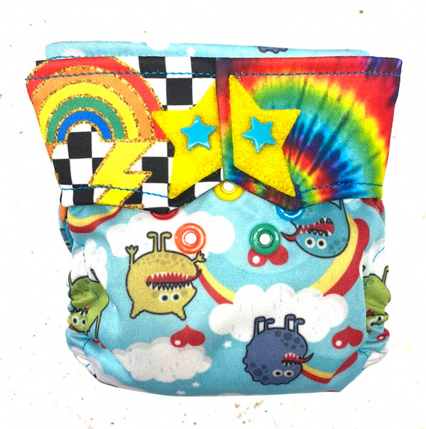 RagaBabe Newborn All-In-One Cloth Diapers