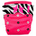 Neon Pink Zebra