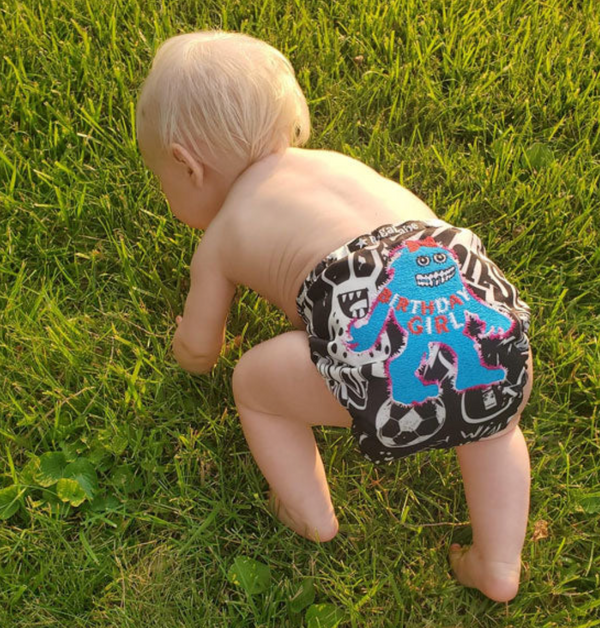 Birthday and Gender Reveal Custom Diapers