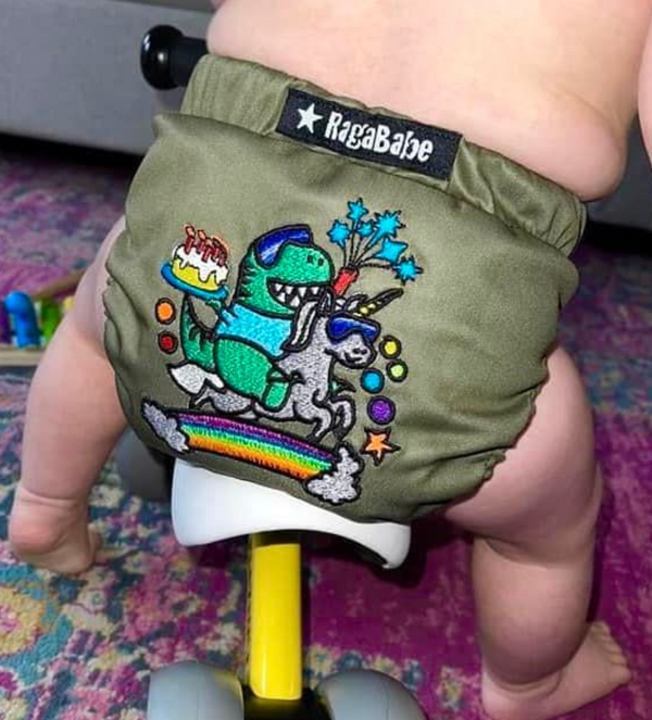 Birthday and Gender Reveal Custom Diapers