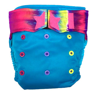 Buy turquoise-vtd-wings-p-star RagaBabe 2-Step Cloth Diapers