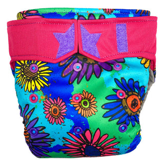 Buy wallflower-magenta-wings RagaBabe 2-Step Cloth Diapers