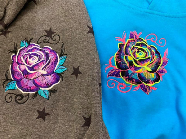WOMEN'S SIZES Alien/Rose Custom Hoodie Stocking