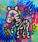 Zebra and Snail Semi- Custom Stocking